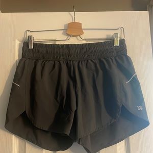 All in Motion, athletic shorts, womens, medium, gray